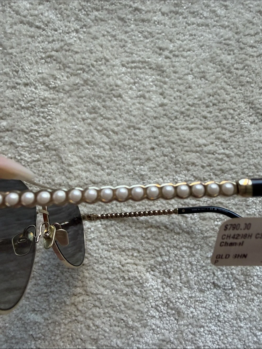 CHANEL aviator sunglasses